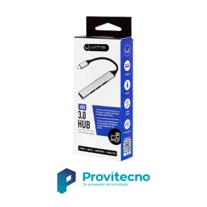Componente Concentrador 4 Puertos USB A a USB C